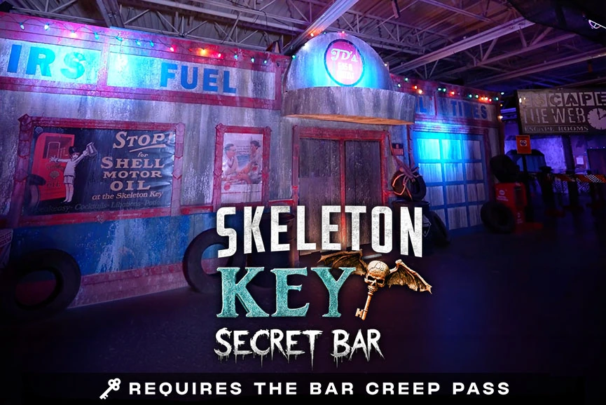 Skeleton Key secret haunted bar